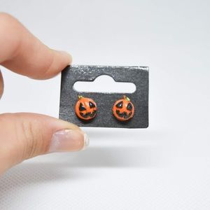 🎃Handmade Halloween Pumpkin Earrings🎃